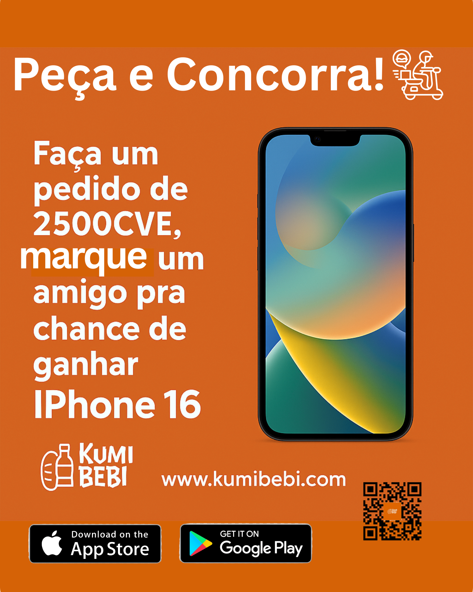Peça e Concorra — Promoção Kumi Bebi